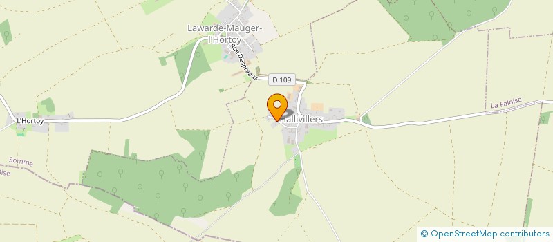 localisation de l'entreprise MONSIEUR MARC LAFFOLAY à HALLIVILLERS