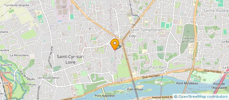 localisation de l'entreprise MONSIEUR MARC LAFFON  SAINT-CYR-SUR-LOIRE