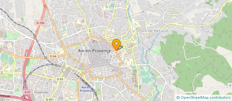localisation de l'entreprise MONSIEUR MARC LAGABLE à AIX-EN-PROVENCE
