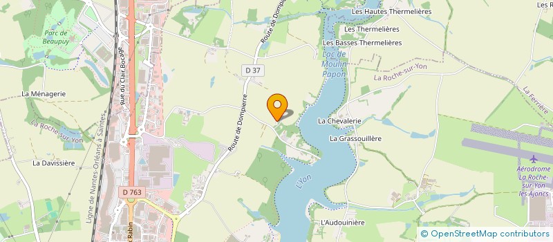 localisation de l'entreprise MONSIEUR MARC LALANNE à ROCHE SUR YON (LA)