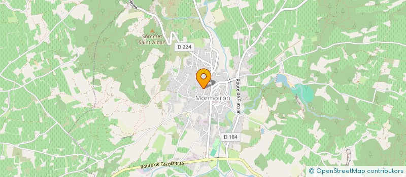localisation de l'entreprise MONSIEUR MARC LALOGE à MORMOIRON