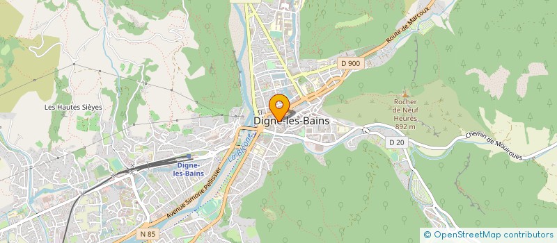 localisation de l'entreprise MONSIEUR MARC LAMBERT à DIGNE-LES-BAINS