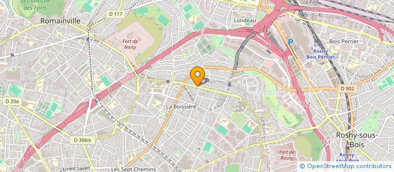 localisation de l'entreprise MONSIEUR MARC LAMONZIE à MONTREUIL