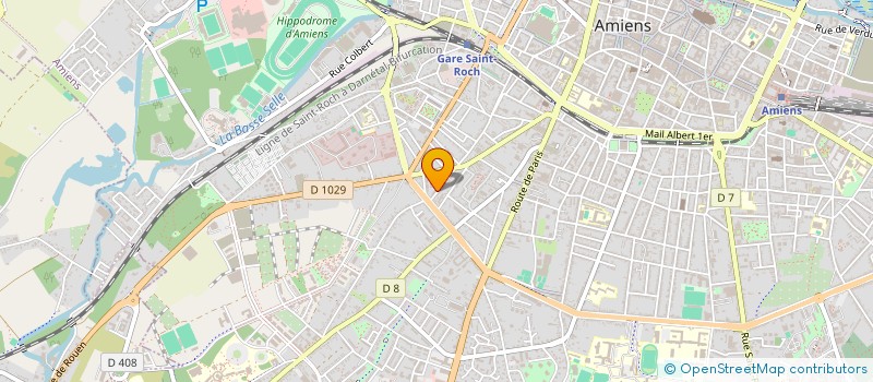 localisation de l'entreprise MONSIEUR MARC LANDREAU  AMIENS