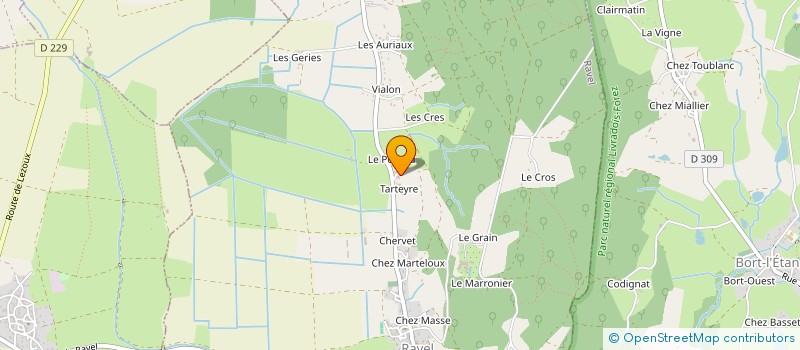 localisation de l'entreprise MONSIEUR MARC LANDRINI  RAVEL