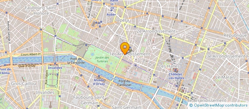 localisation de l'entreprise MONSIEUR MARC LANDRY  PARIS