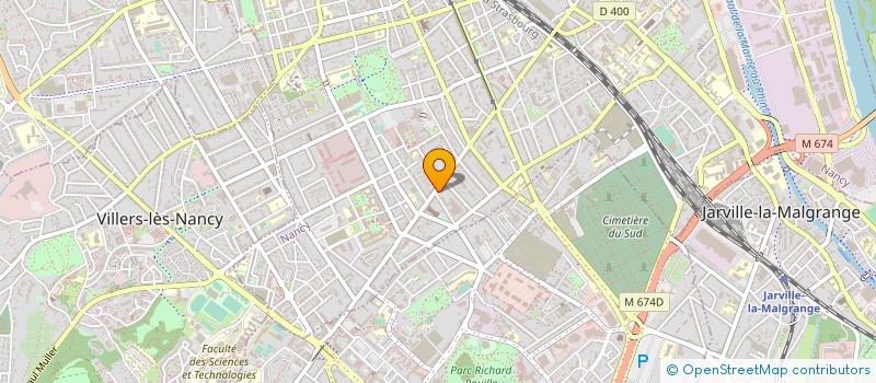 localisation de l'entreprise MONSIEUR MARC LANFRANCHI  NANCY