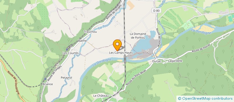 localisation de l'entreprise MONSIEUR MARC LANGLADE  FLOIRAC