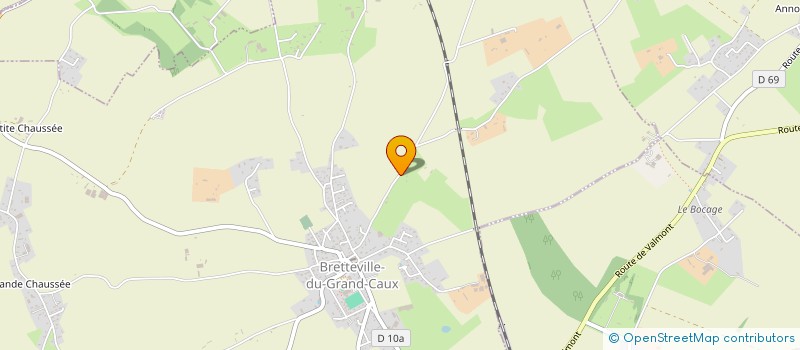 localisation de l'entreprise MONSIEUR MARC LANNE  BRETTEVILLE-DU-GRAND-CAUX
