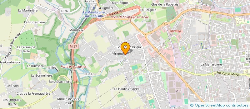 localisation de l'entreprise MONSIEUR MARC LAPEYRONIE à SAINT-CYR-SUR-LOIRE