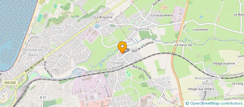 localisation de l'entreprise MONSIEUR MARC LAPIE  YQUELON