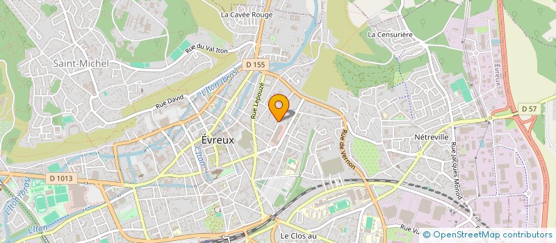 localisation de l'entreprise MONSIEUR MARC LAPIERRE  EVREUX