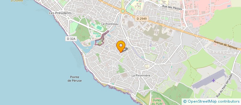 localisation de l'entreprise MONSIEUR MARC LAPLAGNE à LES SABLES D'OLONNE