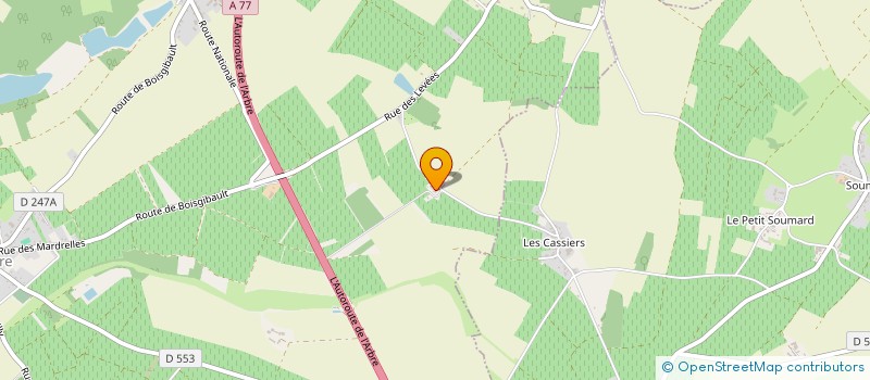 localisation de l'entreprise MONSIEUR MARC LAPORTE à TRACY SUR LOIRE