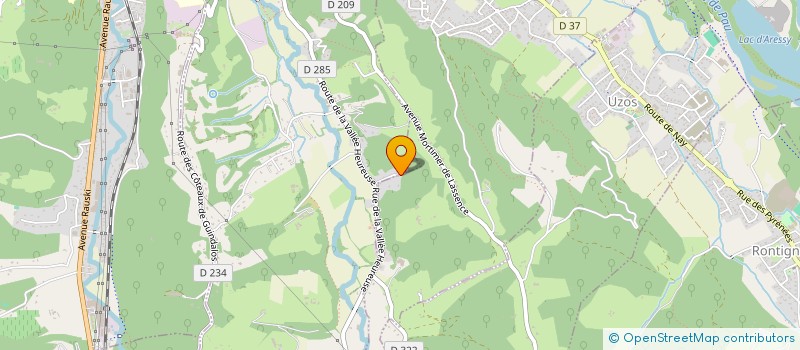 localisation de l'entreprise MONSIEUR MARC LAPORTE  GELOS