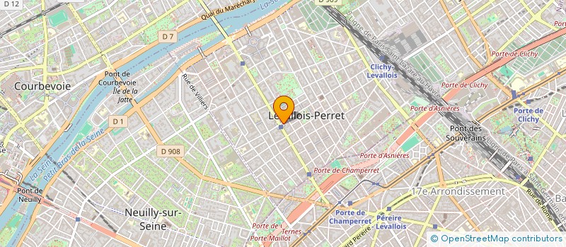 localisation de l'entreprise MONSIEUR MARC LARAPIDIE à LEVALLOIS-PERRET