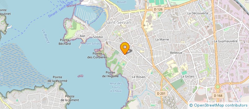 localisation de l'entreprise MONSIEUR MARC LAROSE à SAINT-MALO