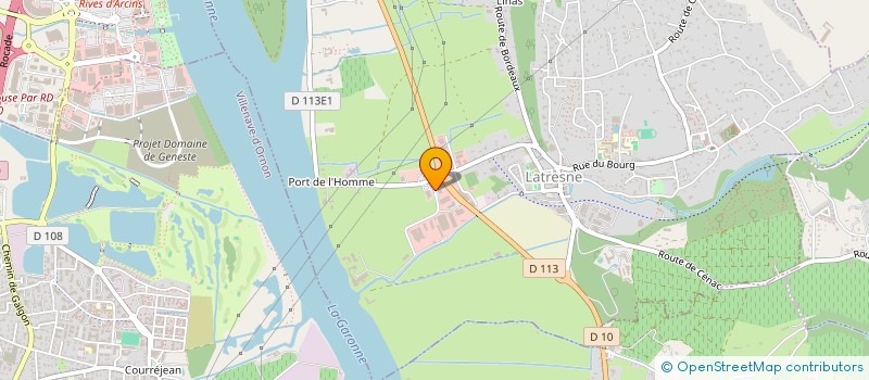 localisation de l'entreprise MONSIEUR MARC LARQUEMIN  LATRESNE