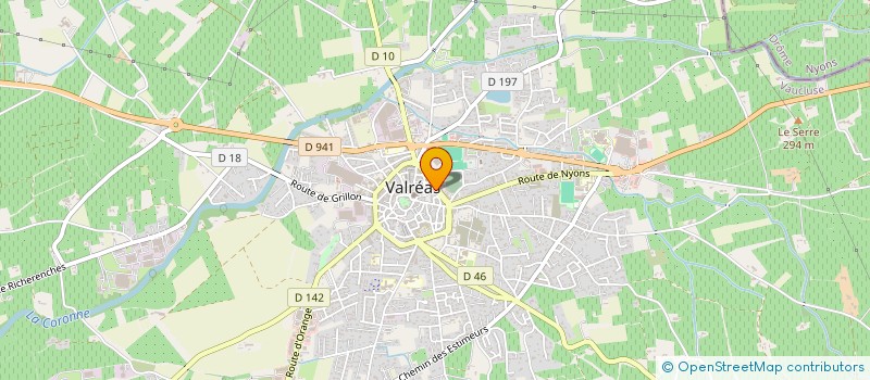 localisation de l'entreprise MONSIEUR MARC LASCOMBES à VALREAS