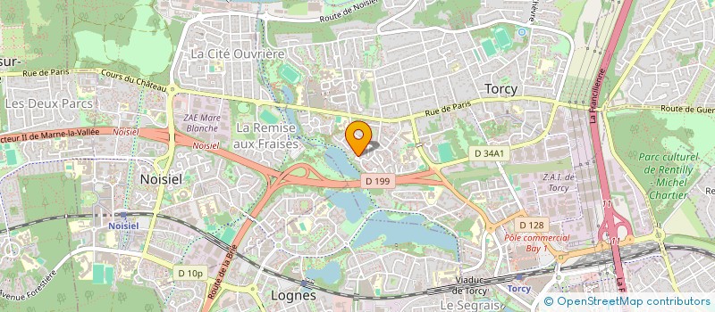 localisation de l'entreprise MONSIEUR MARC LASNIER  TORCY