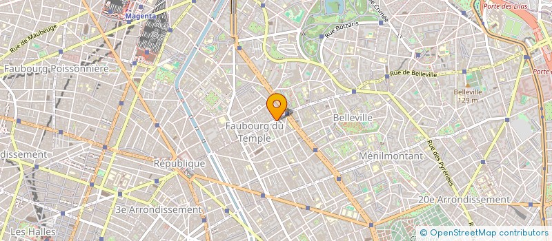 localisation de l'entreprise MONSIEUR MARC LATARJET  PARIS