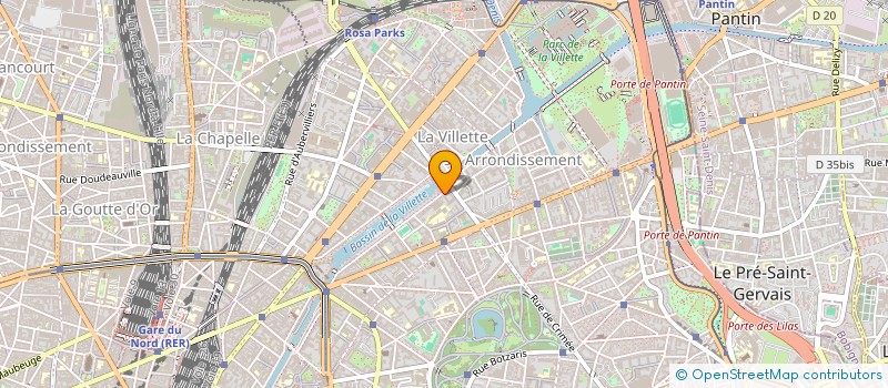 localisation de l'entreprise MONSIEUR MARC LATASTE  PARIS