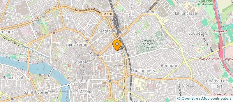 localisation de l'entreprise MONSIEUR MARC LATESSA à TOULOUSE