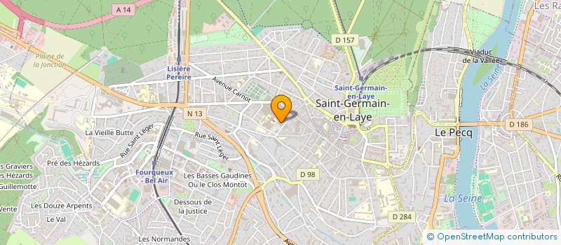 localisation de l'entreprise MONSIEUR MARC LAURANS  SAINT-GERMAIN-EN-LAYE