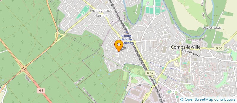 localisation de l'entreprise MONSIEUR MARC LAURENT  COMBS-LA-VILLE