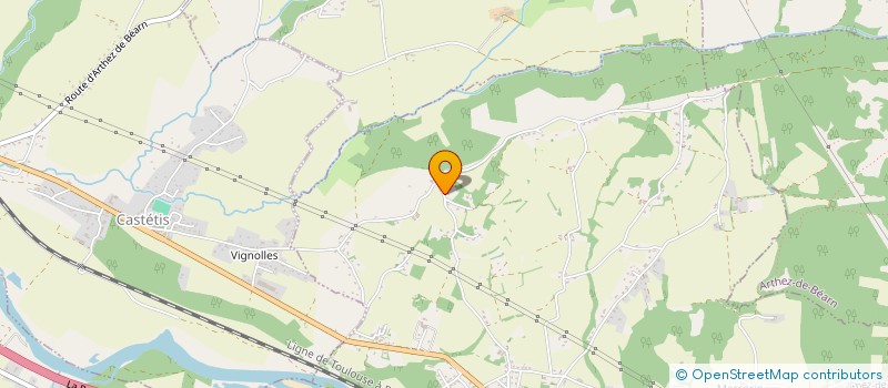 localisation de l'entreprise MONSIEUR MARC LAVERNY  ARGAGNON