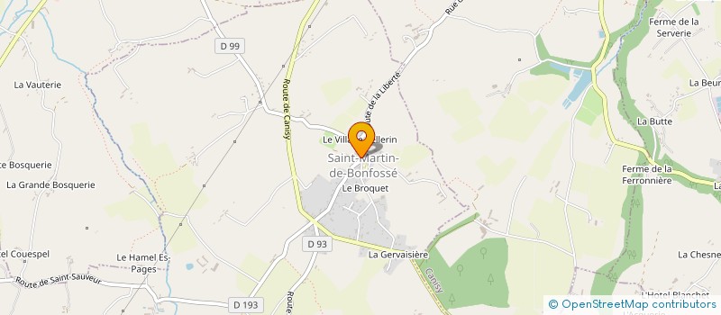 localisation de l'entreprise MONSIEUR MARC LE BARBEY  SAINTE-SUZANNE-SUR-VIRE