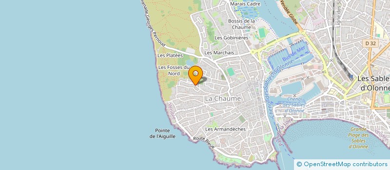 localisation de l'entreprise MONSIEUR MARC LE BIVIC à LES SABLES D'OLONNE