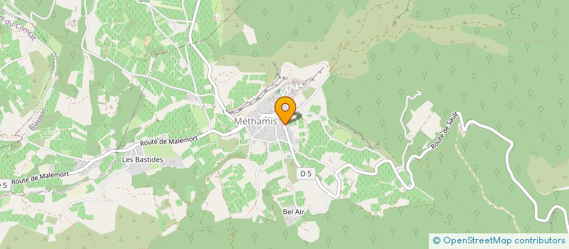 localisation de l'entreprise MONSIEUR MARC LE BON  MORMOIRON