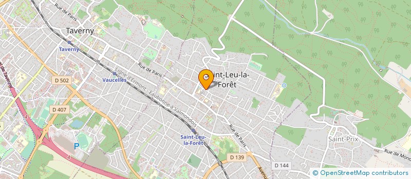 localisation de l'entreprise MONSIEUR MARC LE BOUSSE à SAINT-LEU-LA-FORET