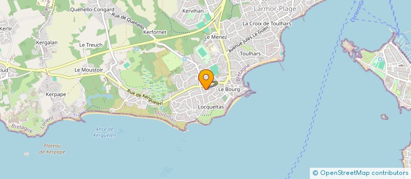 localisation de l'entreprise MONSIEUR MARC LE GUERROUE à LARMOR-PLAGE
