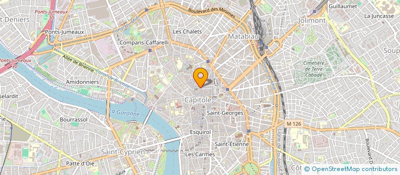 localisation de l'entreprise MONSIEUR MARC LE HOUEROU  TOULOUSE