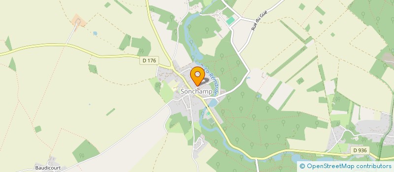 localisation de l'entreprise MONSIEUR MARC LE METAYER  SONCHAMP