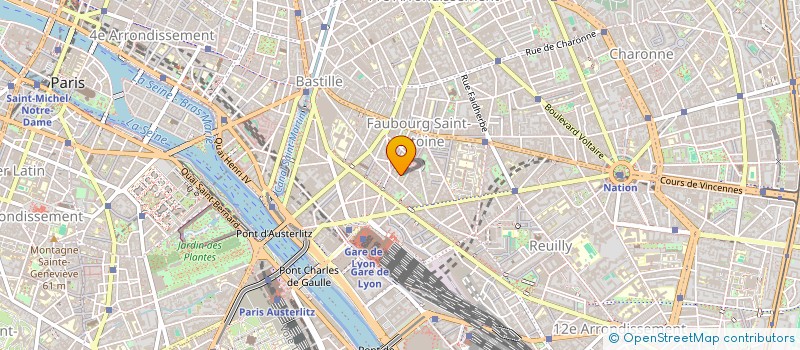 localisation de l'entreprise MONSIEUR MARC LE NGHIEM  PARIS