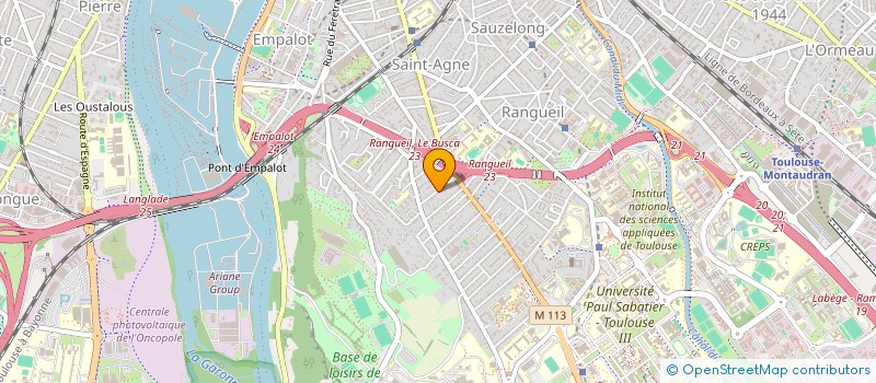 localisation de l'entreprise MONSIEUR MARC LE SCOUR à TOULOUSE