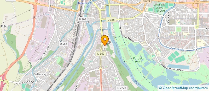 localisation de l'entreprise MONSIEUR MARC LECAT à NANTEUIL-LES-MEAUX