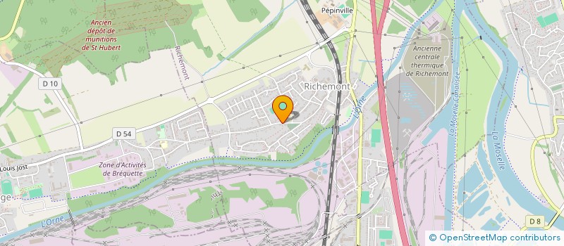 localisation de l'entreprise MONSIEUR MARC LECOQ  RICHEMONT