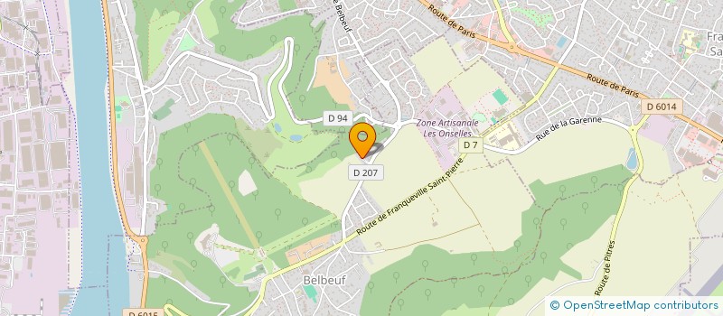 localisation de l'entreprise MONSIEUR MARC LEDUCQ  BELBEUF