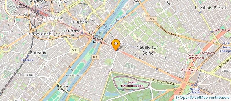 localisation de l'entreprise MONSIEUR MARC LEFEVRE à NEUILLY-SUR-SEINE