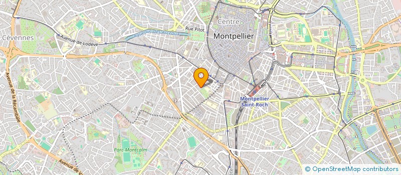 localisation de l'entreprise MONSIEUR MARC LEFRANCOIS à MONTPELLIER
