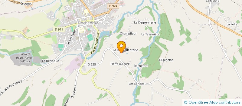 localisation de l'entreprise MONSIEUR MARC LEGOT à TINCHEBRAY-BOCAGE