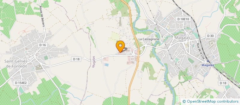 localisation de l'entreprise MONSIEUR MARC LEGOULT à MAGALAS