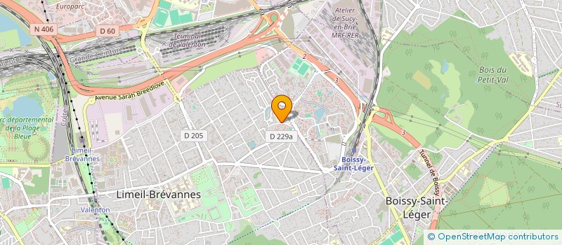 localisation de l'entreprise MONSIEUR MARC LEGRAIN à LIMEIL BREVANNES