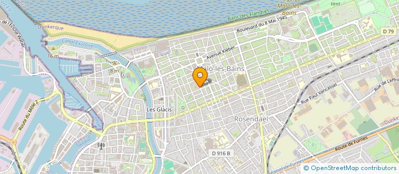 localisation de l'entreprise MONSIEUR MARC LEGROS à DUNKERQUE