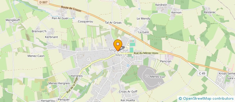 localisation de l'entreprise MONSIEUR MARC LEJEUNE à TELGRUC-SUR-MER