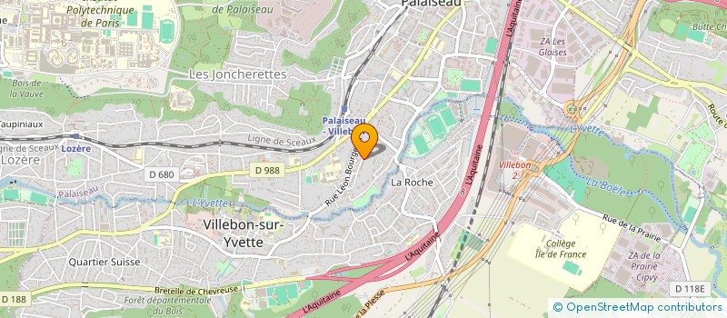 localisation de l'entreprise MONSIEUR MARC LELIEVRE à PALAISEAU